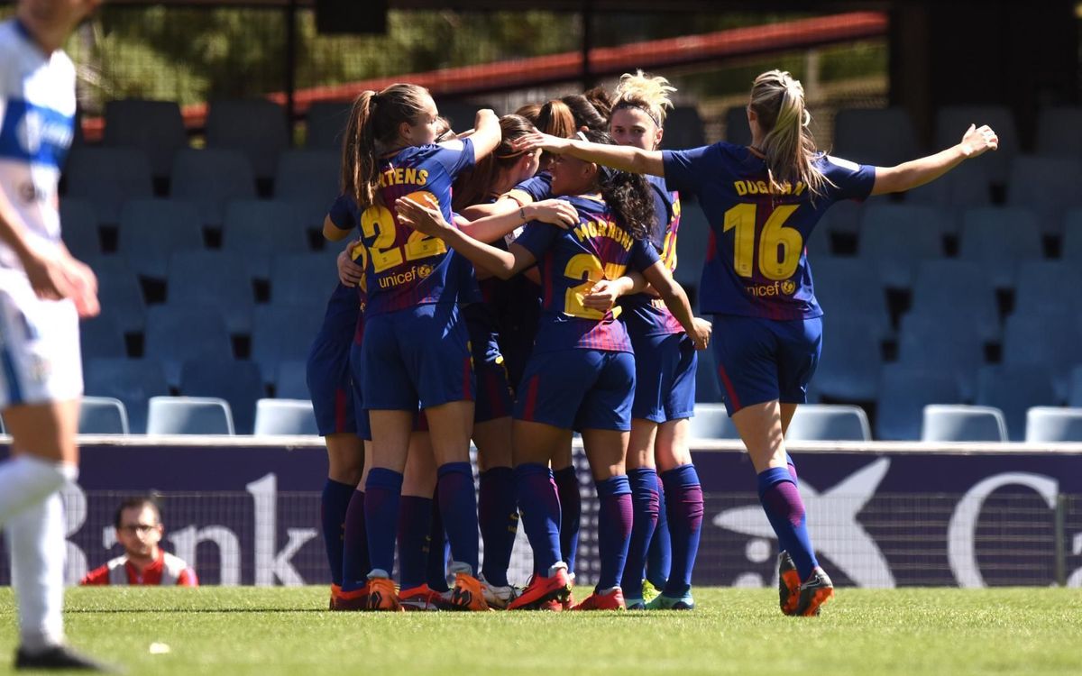 Barça Femení – Granadilla: Volen aquesta Lliga (3-1)