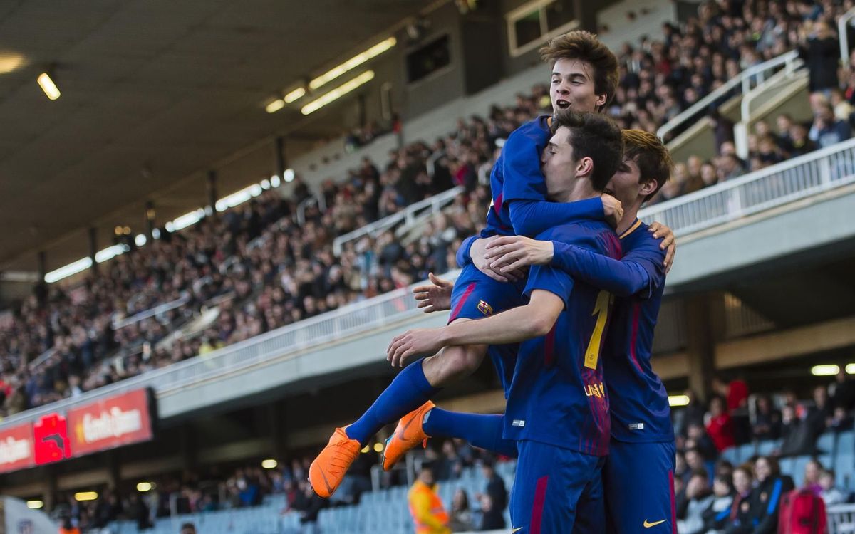 Juvenil A – Atlètic de Madrid: Directes a la Final Four! (2-0)