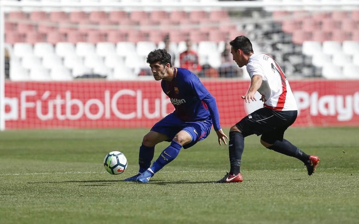 Sevilla Atlètic – Barça B: Superats per l’efectivitat andalusa a pilota aturada (3-1)
