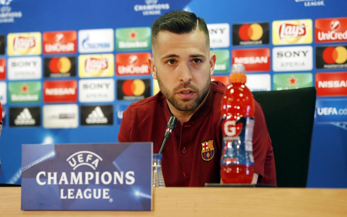 Jordi Alba: 'Even more confident than in the treble season'