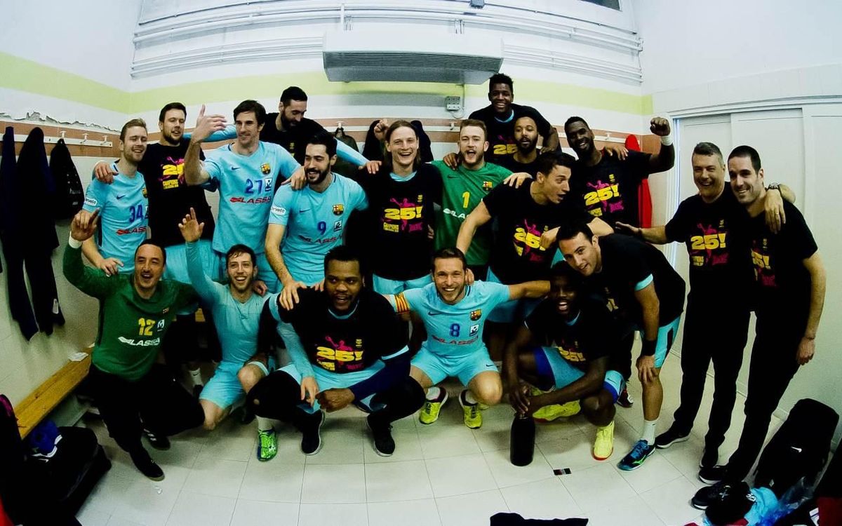 Liberbank Ciudad Encantada 27-30 Barça Lassa: League champions! (27-30)