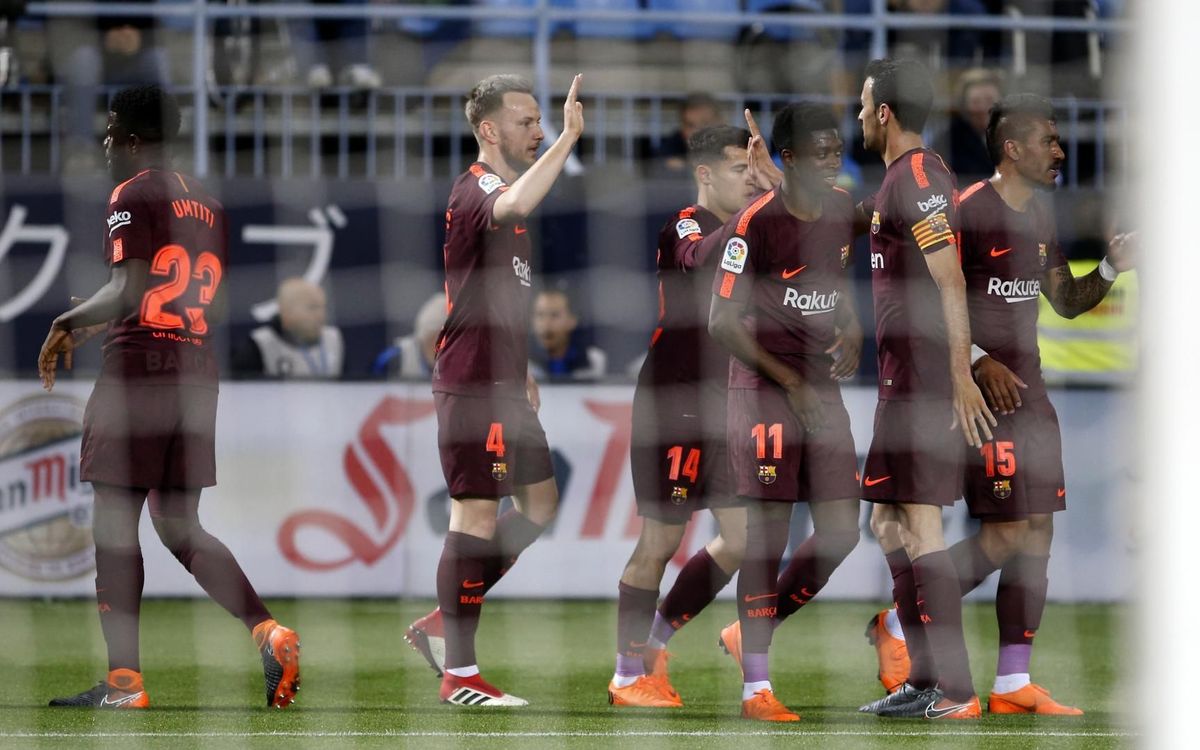 El resum del triomf del FC Barcelona a Màlaga