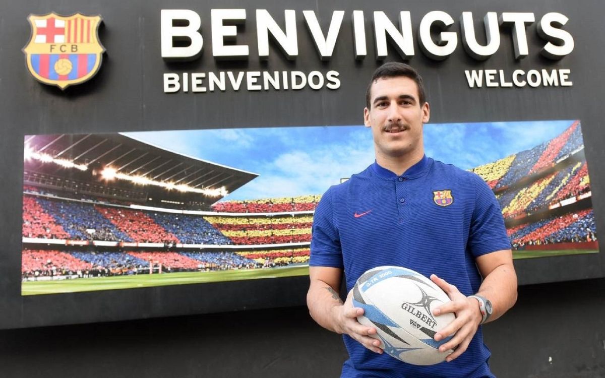 El Barça presenta a Rodrigo Marrón com a nou jugador del primer equip