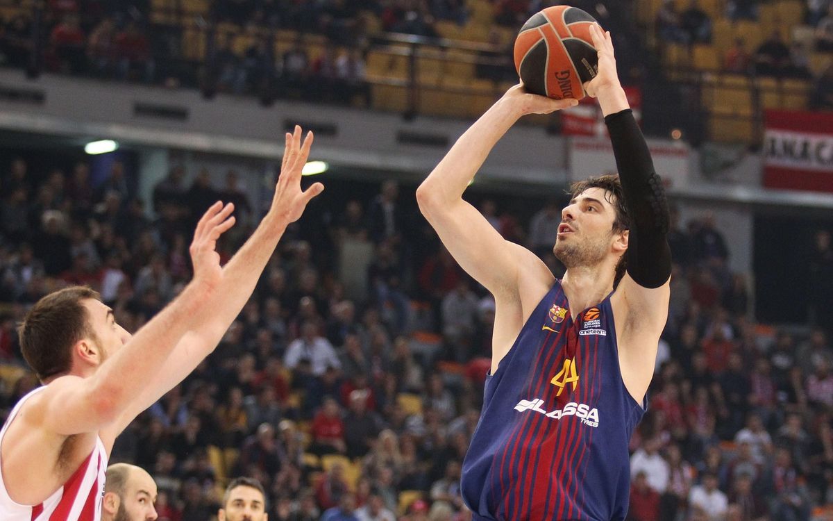 Olympiacos - Barça Lassa: Gran triunfo de prestigio en el Pireo (63-90)