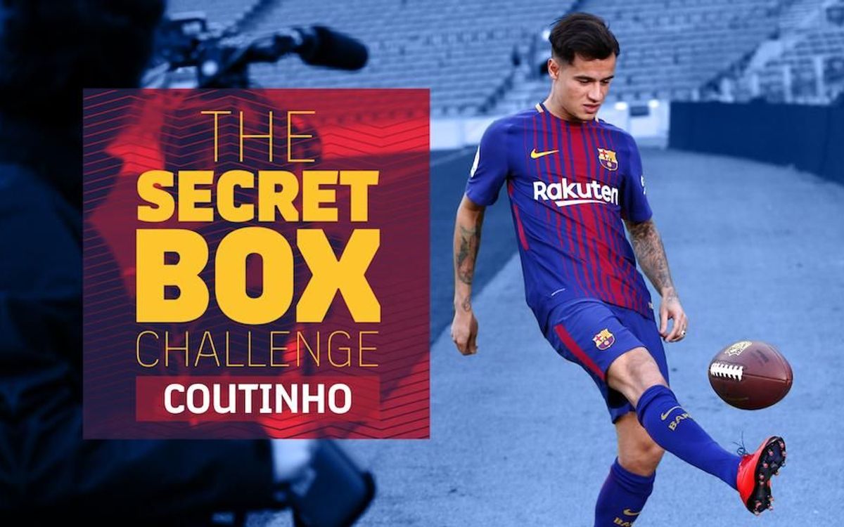 Vidéo - Le défi de la magic box de Philippe Coutinho