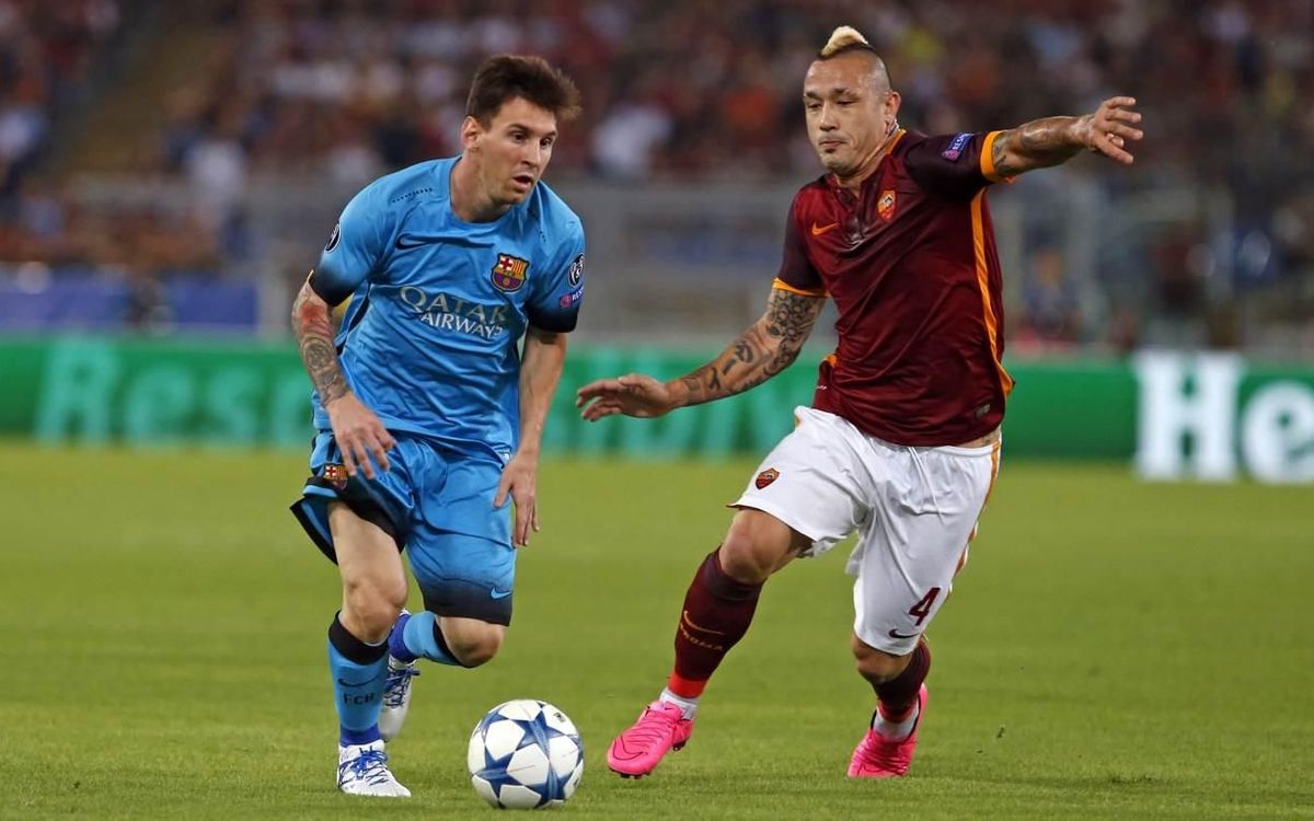 Barça - Roma and the international break