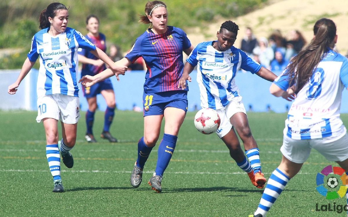 Sporting Huelva - Barça Femení: La Lliga continua igual (1-1)