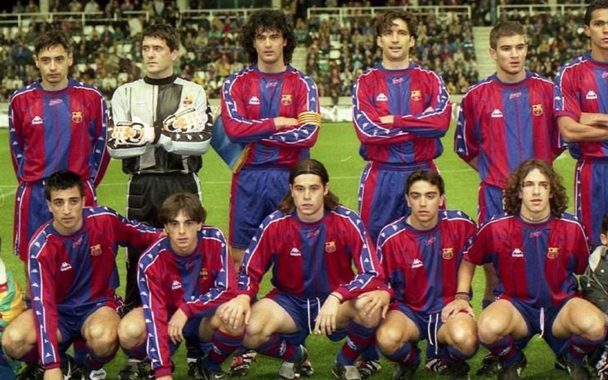 20 años del debut de Xavi Hernández