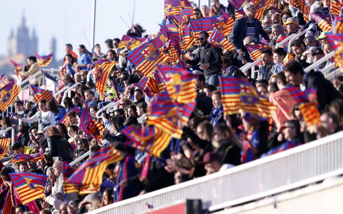 Barça Femení – Olympique de Lió: Entrades anticipades gratuïtes a taquilles i per Internet des d’aquest dilluns