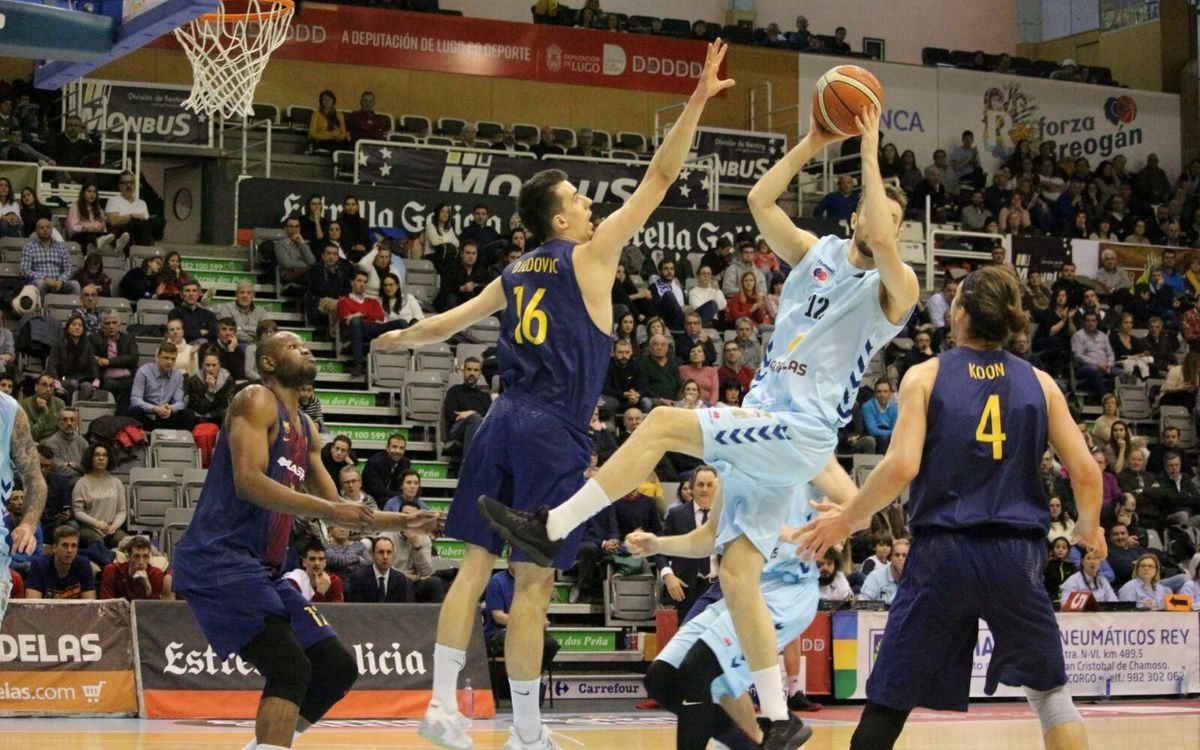 Cafés Candelas Breogán – Barça Lassa B (105-64): La lògica s’imposa a Lugo