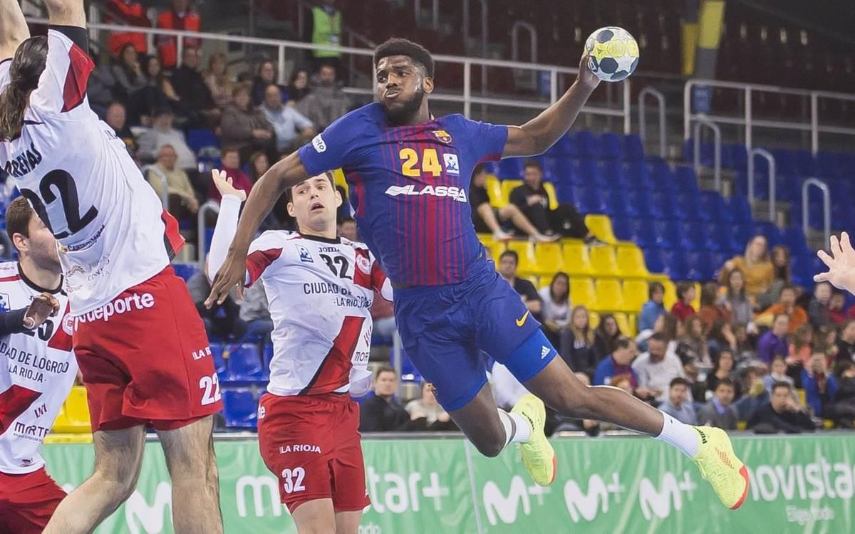 Barça Lassa - BM Logroño La Rioja: Victoria contundente (37-27)