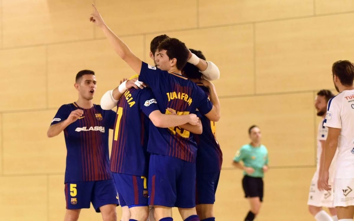 Itea Córdoba CF Futsal - Barça Lassa B (4-5): Victoria para seguir luchando en la parte alta