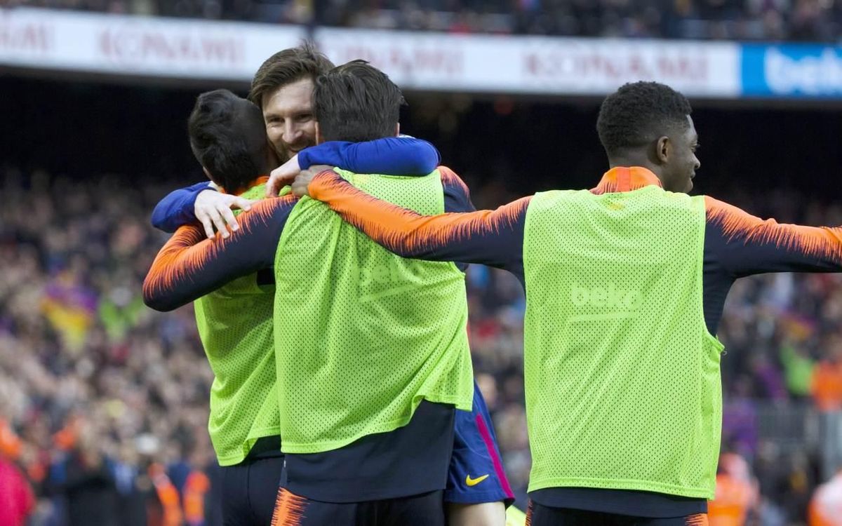 Tres punts i dues celebracions per al record