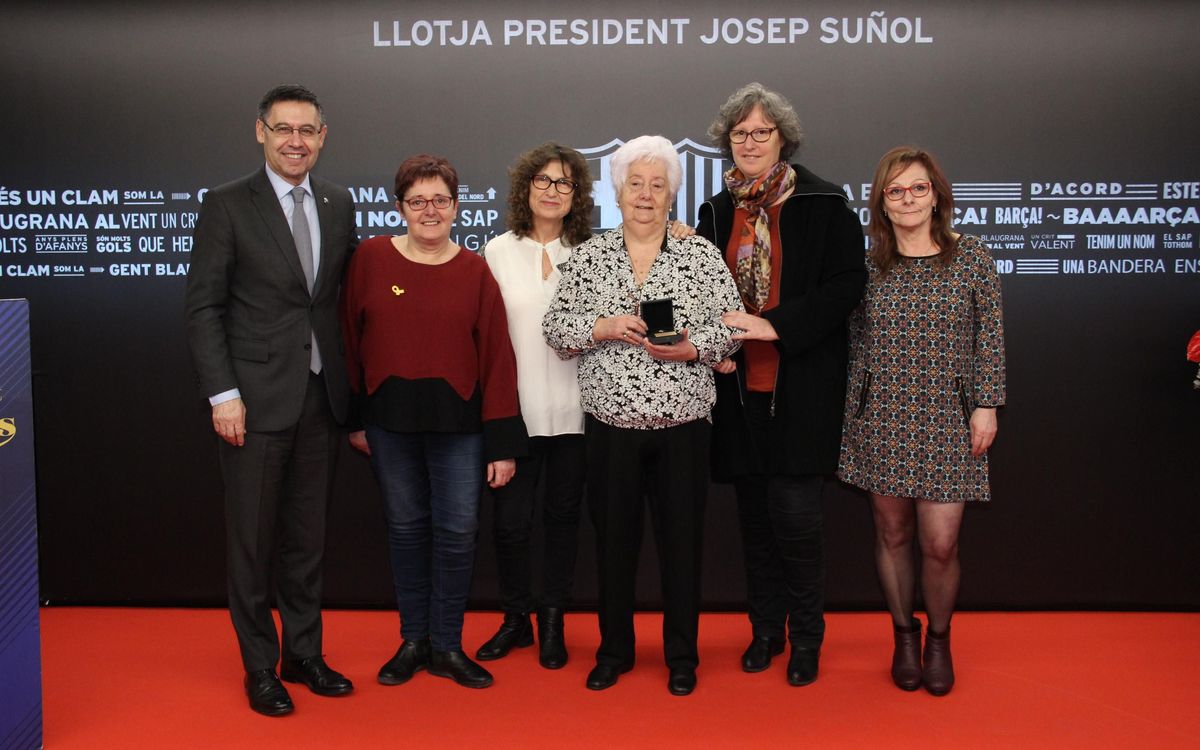 La dona té protagonisme al lliurament d’insígnies d’or i brillants