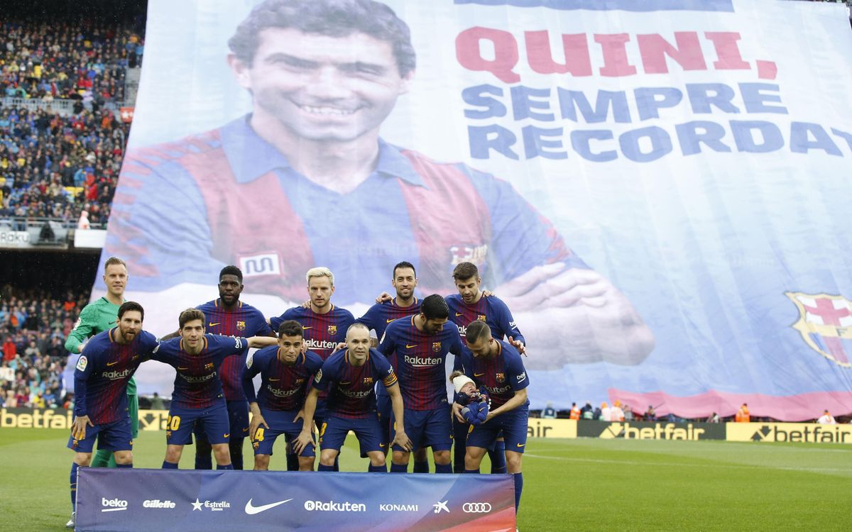 FC Barcelona’s final goodbye to Enrique Castro ‘Quini’