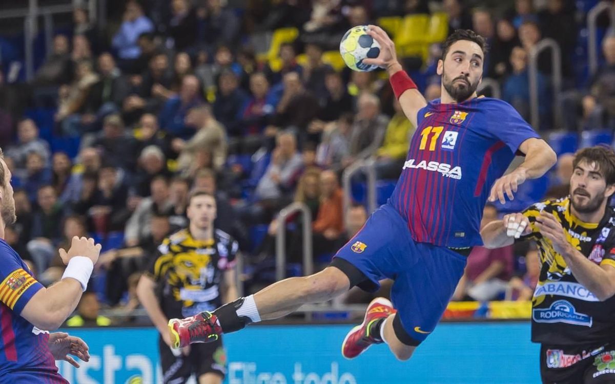 Barça Lassa - Ademar León: Triunfo de autoridad en el Palau (28-20)