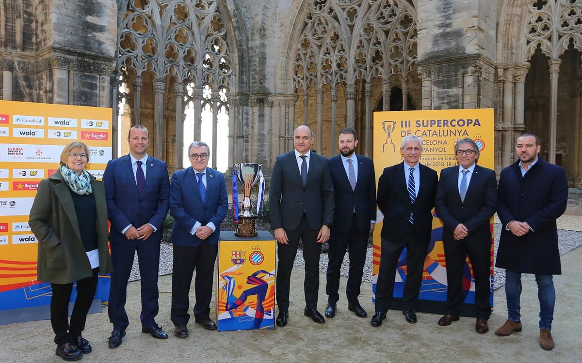 Presentada la Supercopa de Catalunya a Lleida