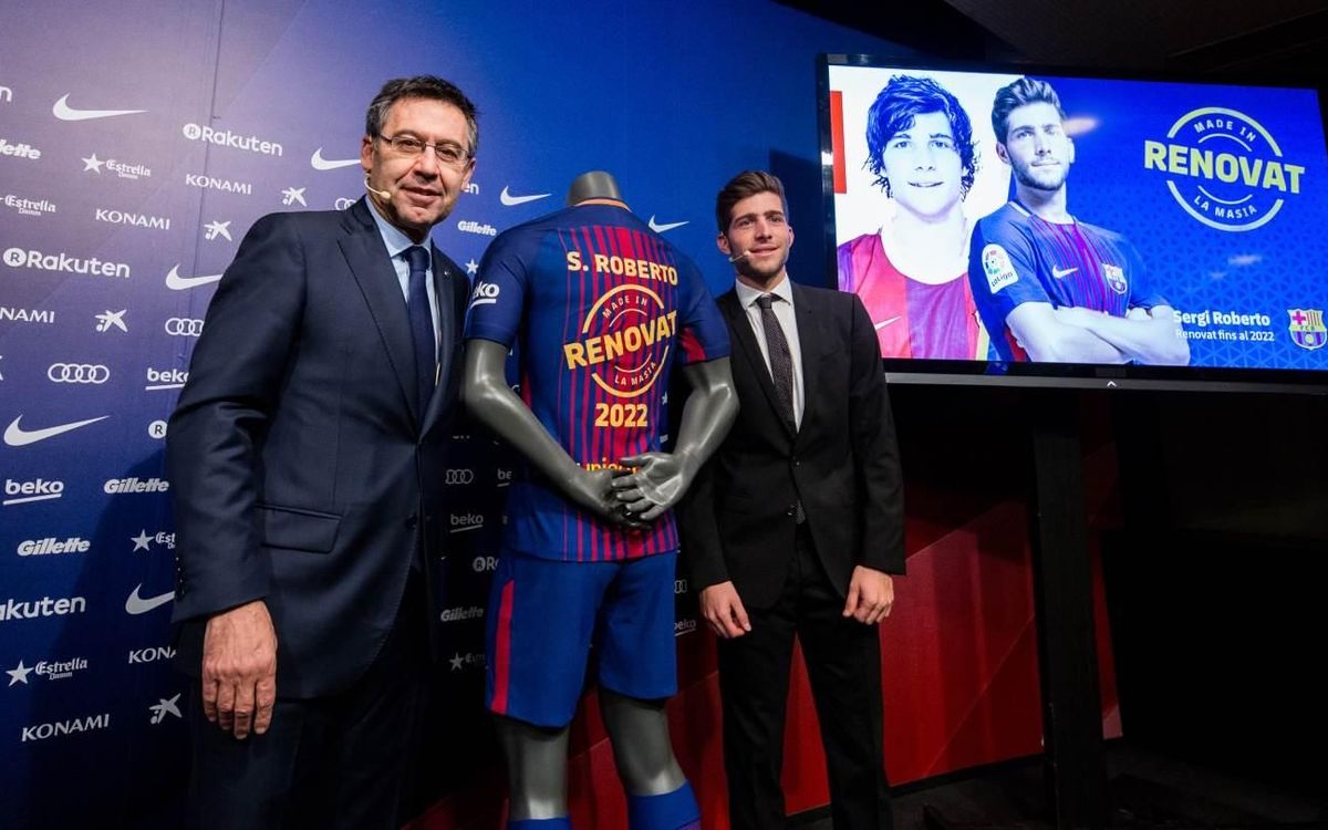 Sergi Roberto: 'I want to stay as long as I can'
