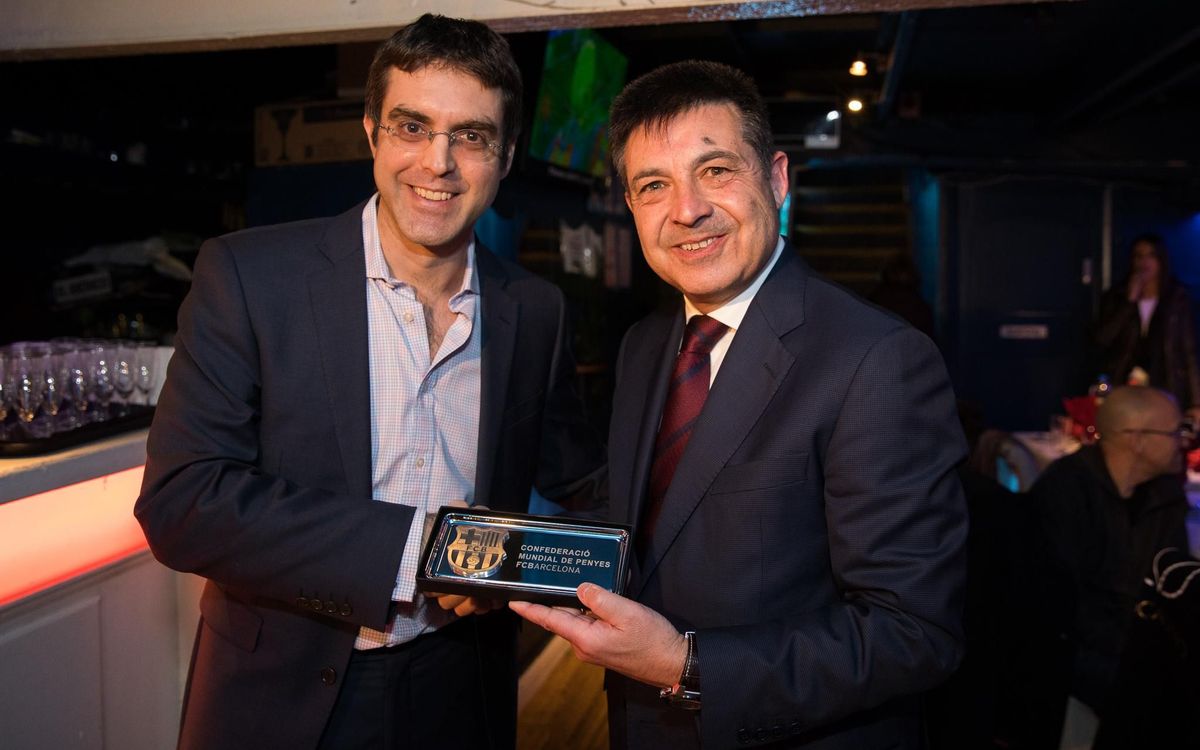 London Penya hosts huge presence of Barça supporters