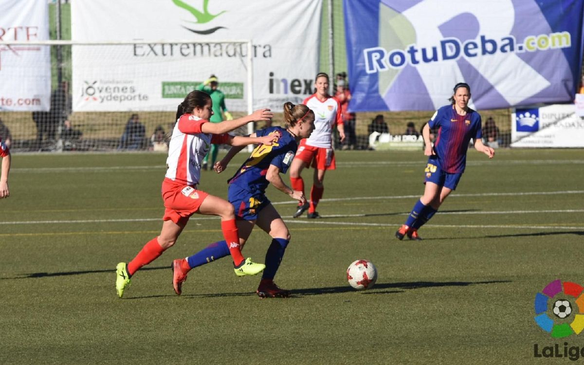 Santa Teresa 0-3 FC Barcelona: Comfortable win in Badajoz