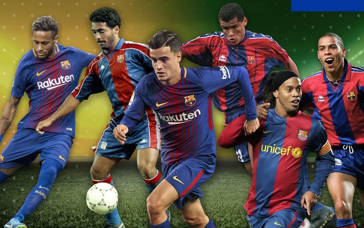 Los estrenos goleadores de los cracks brasileños del FC Barcelona