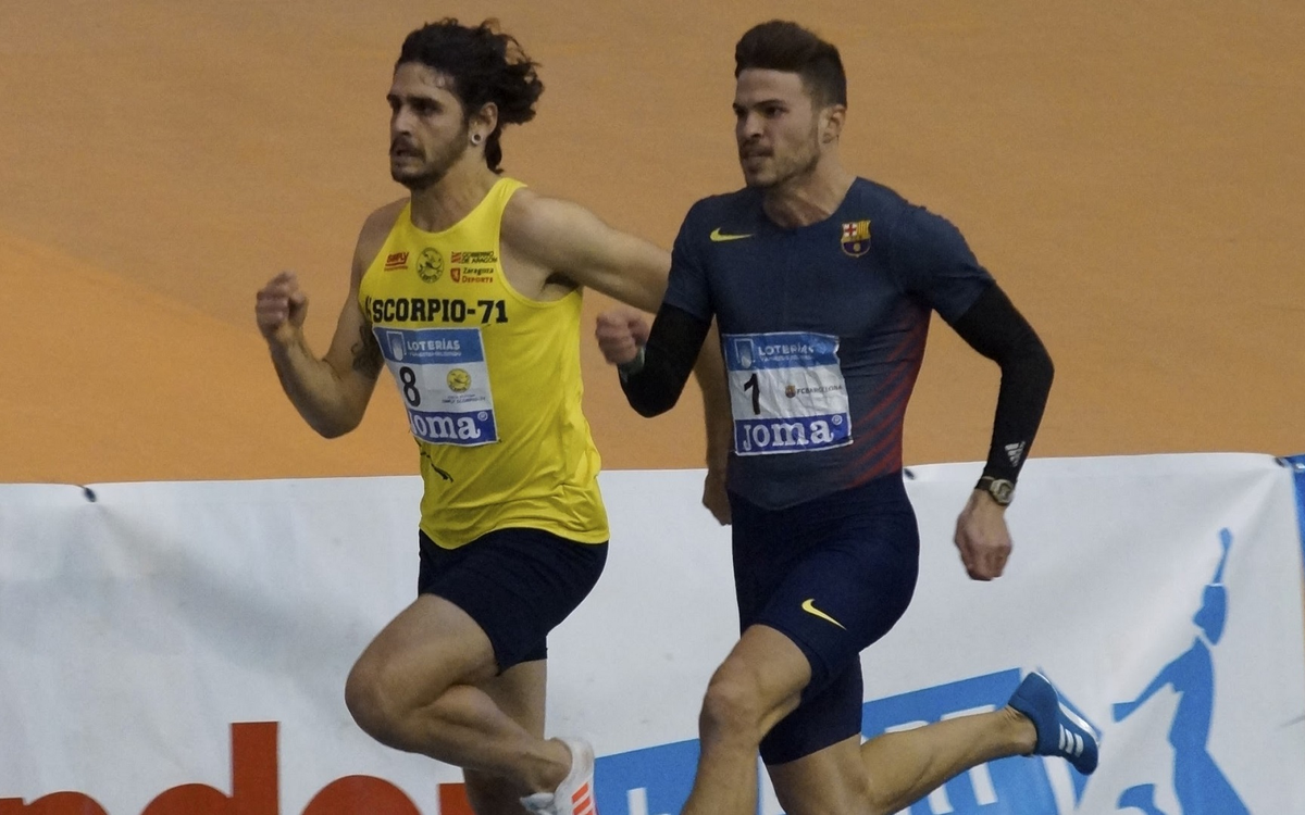 Óscar Husillos bat el rècord d’Espanya dels 200 metres (20,68)