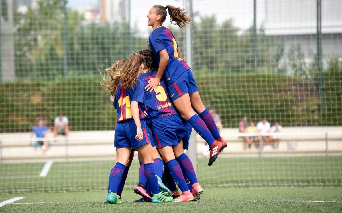 Segueixen les golejades al planter femení