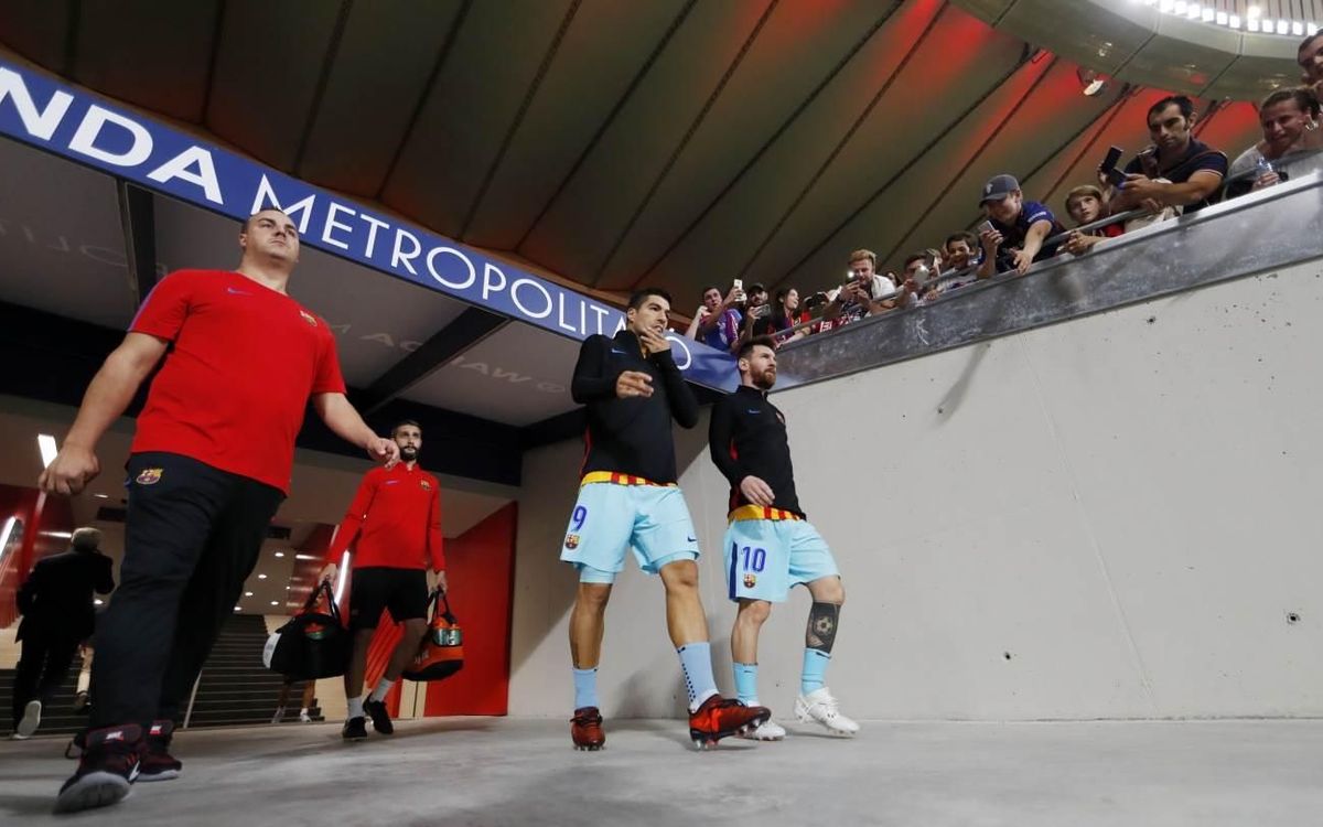 Copa del Rey final at Wanda Metropolitano in Madrid