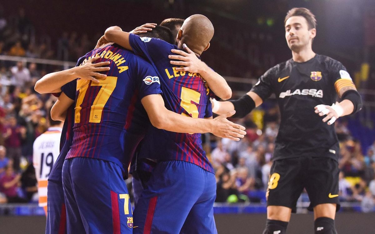 El gol tiene color azulgrana en la LNFS