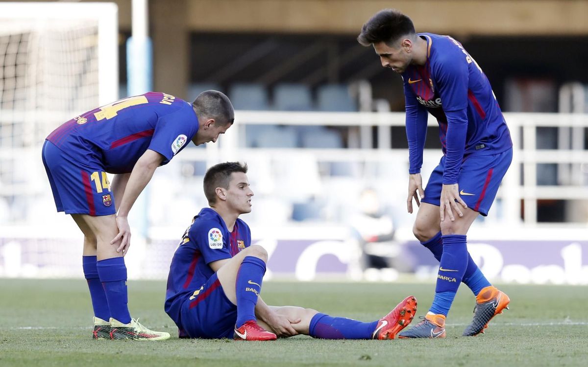 Ruiz de Galarreta, lesionat a la cuixa esquerra