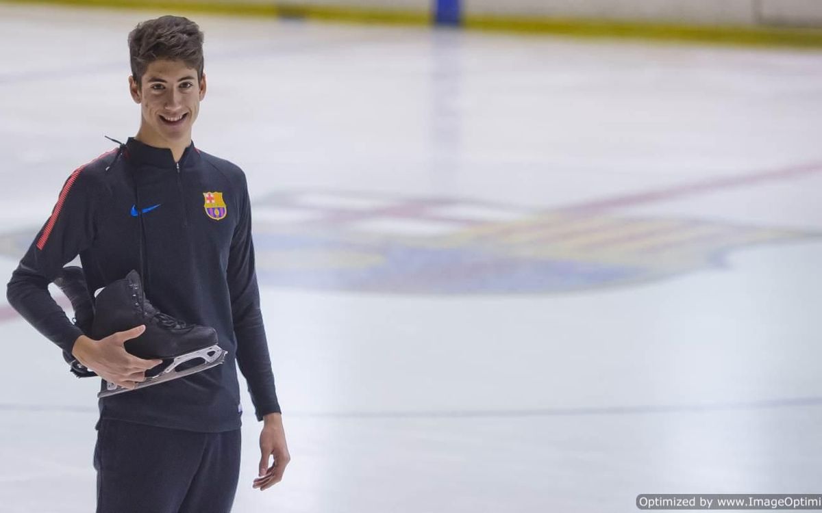 Aleix Gabara, un blaugrana al Mundial Junior de Patinatge