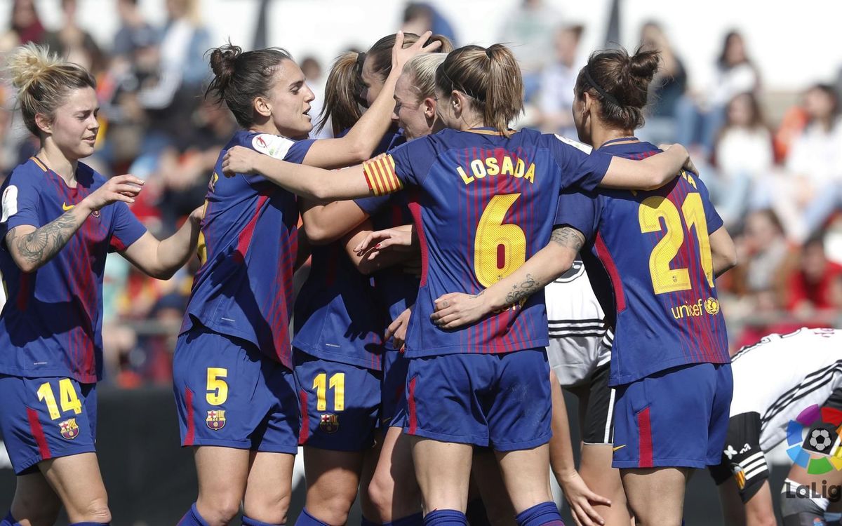 Valencia CF Women – FC Barcelona Women: A very effective Barça seal the three points at Paterna (1-4)