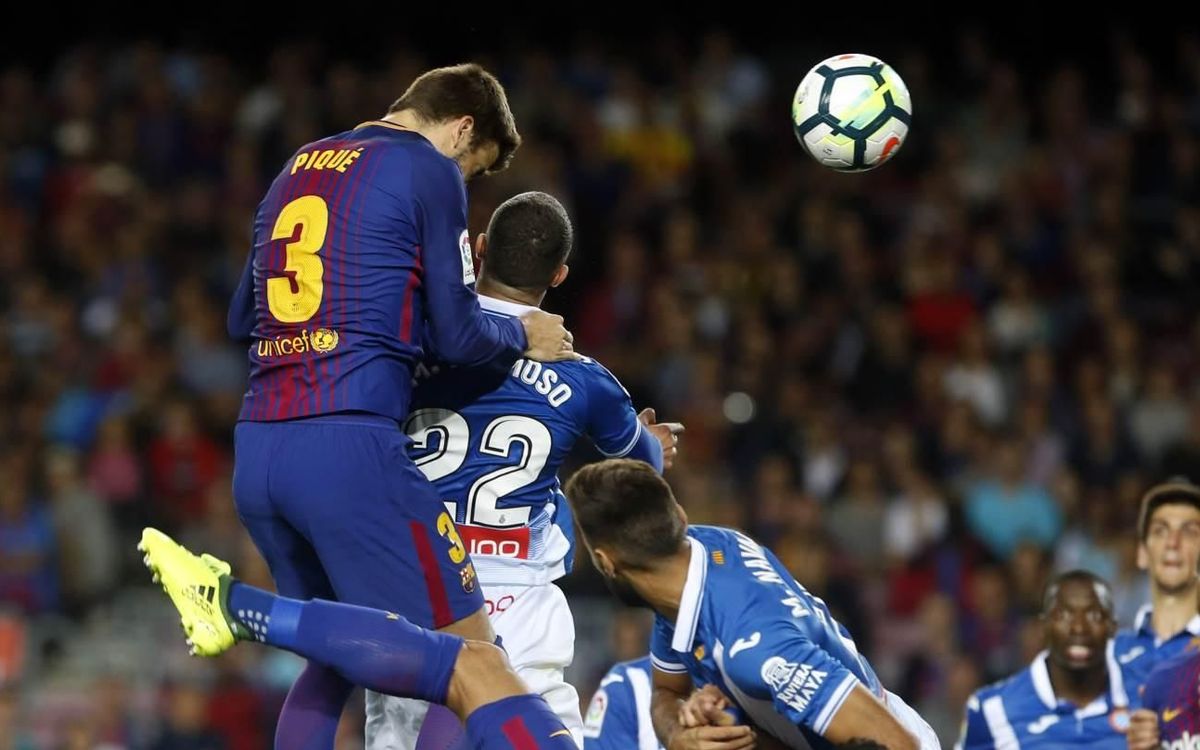 Vidéo - Gerard Piqué, bête noire de l'Espanyol
