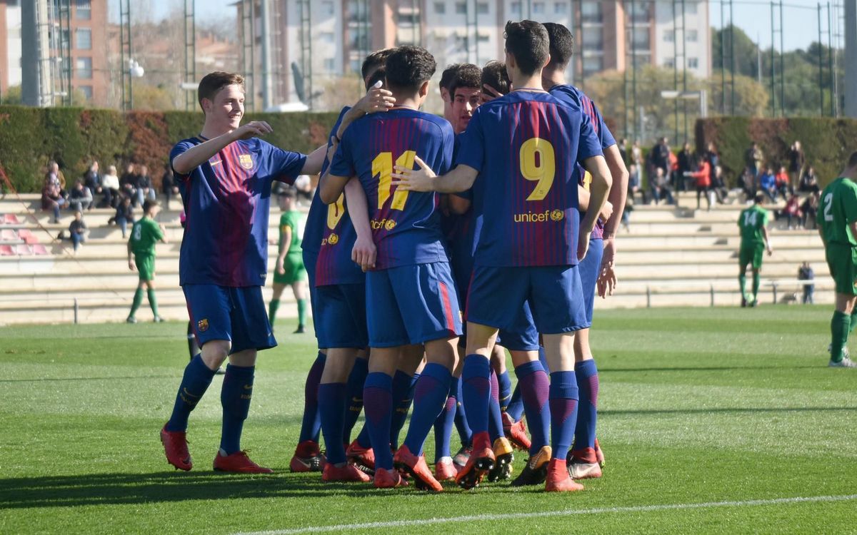 Juvenil A - CF Damm: Un líder con mucho poder ofensivo (3-0)