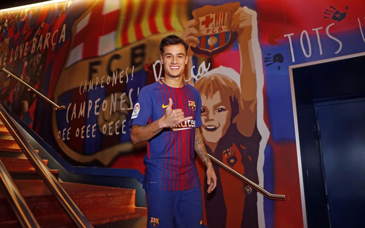 Coutinho : “J'ai hâte de débuter avec le FC Barcelone”