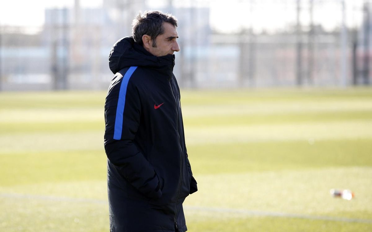 Ernesto Valverde: “Volem ratificar el bon moment”