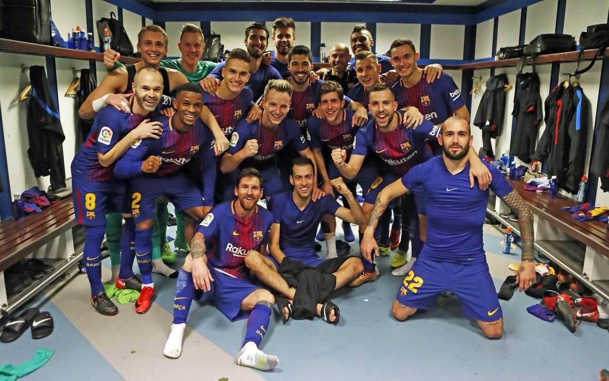 INSIDE VIEW: Post-match celebrations at the Bernabéu
