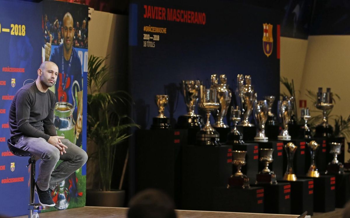 Javier Mascherano: 'It's been a dream and now it's time to wake up'