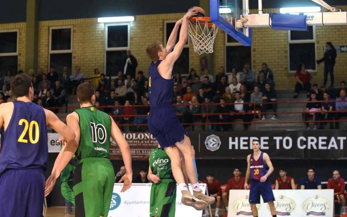Divina Seguros Joventut - Barça Lassa (77-74): Se escapa en el último cuarto