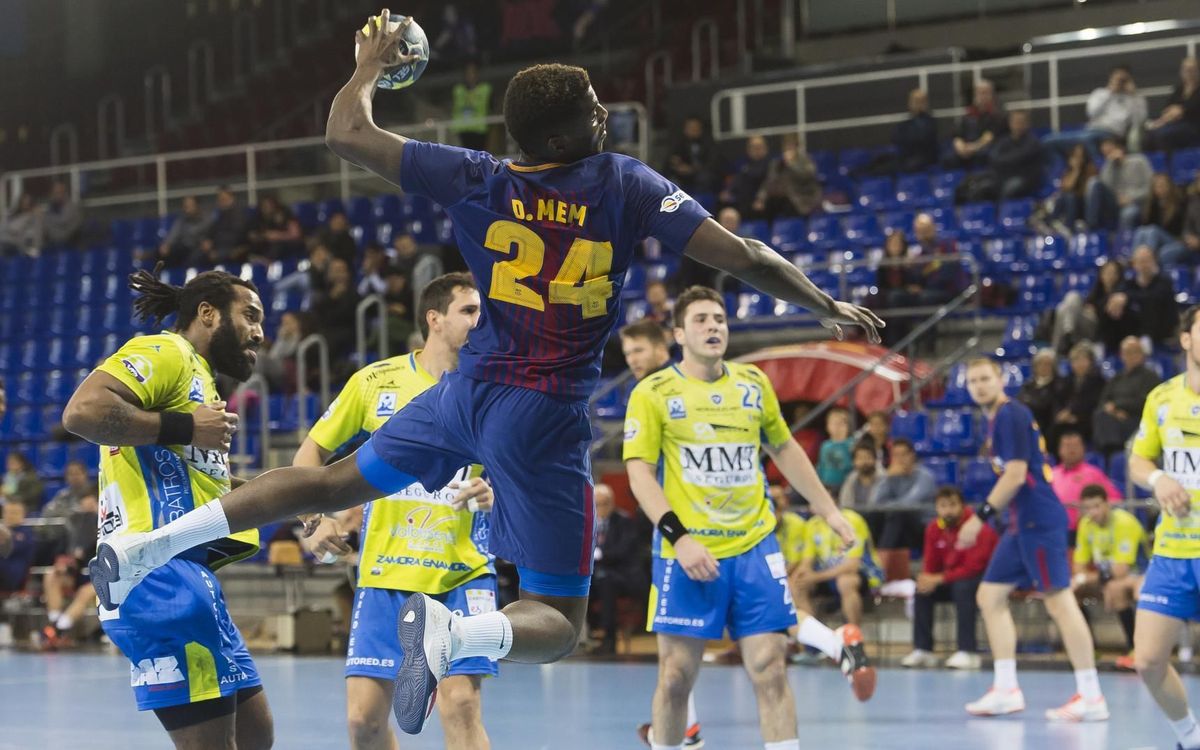 FC Barcelona Lassa - MMT Seguros Zamora: Victoria y billete para la Copa (32-20)