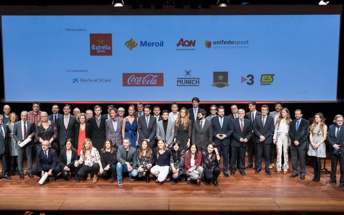 El FC Barcelona, present en la 21a Festa de l’Esport Català