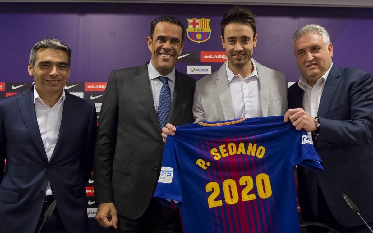 Paco Sedano renueva hasta 2020