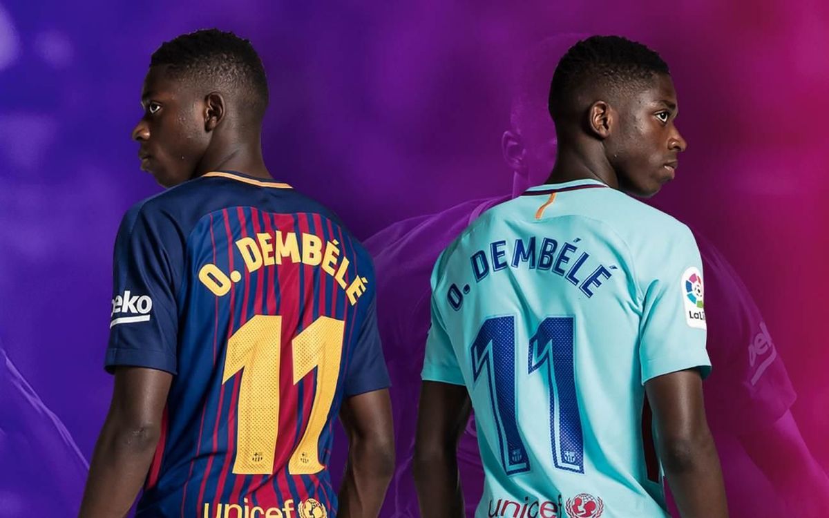 Ousmane Dembélé, blaugrana depuis La Madeleine
