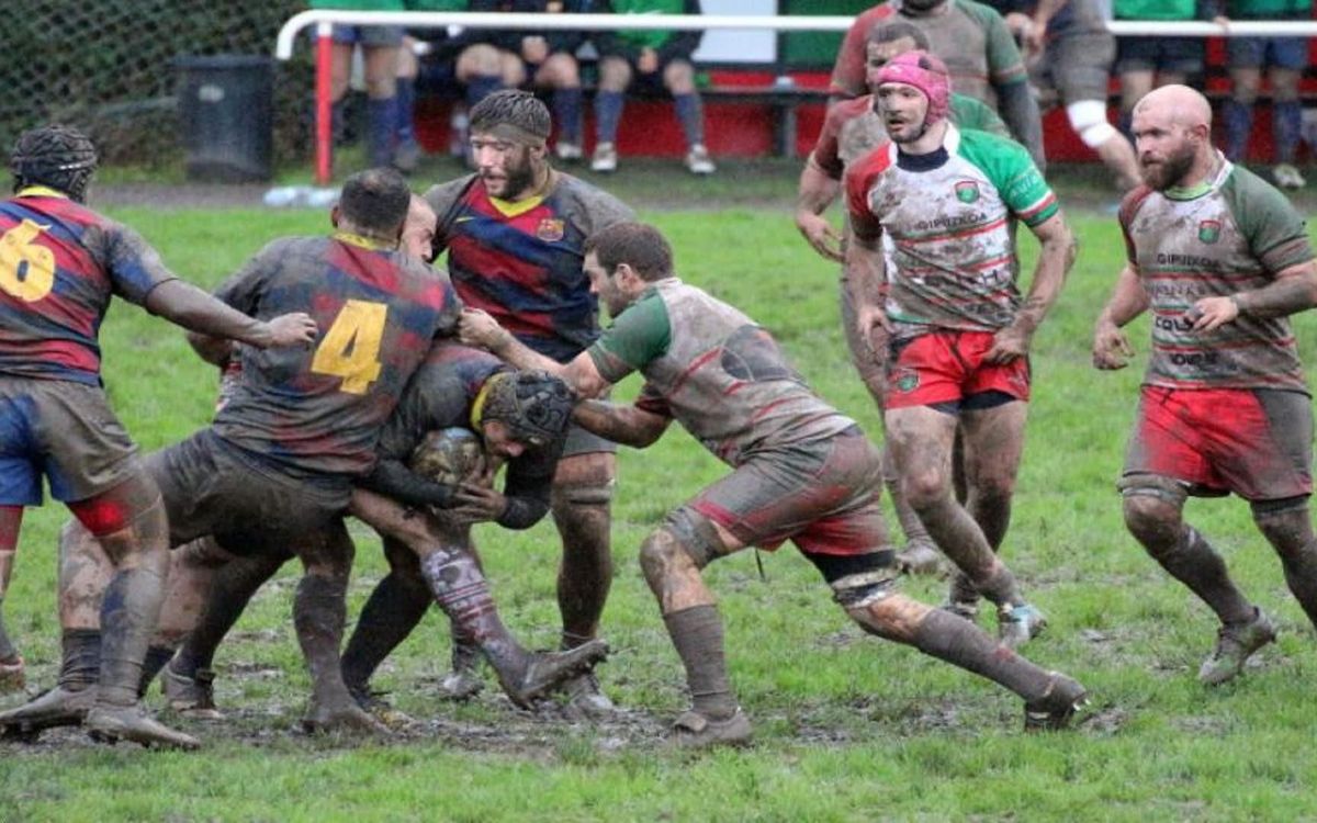 El FC Barcelona de rugbi cau sobre el fang de l’Hernani C.R.E (20-0)