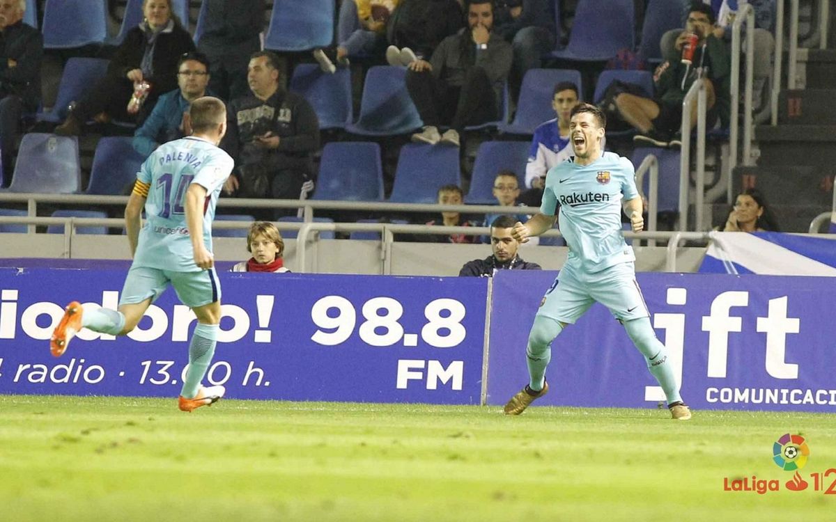 Tenerife - FC Barcelona B: Triomf solvent en un camp complicat (1-3)