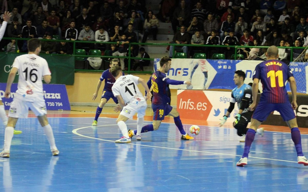 Naturpellet Segòvia - Barça Lassa: Triomf valuós en un final d'infart (7-8)