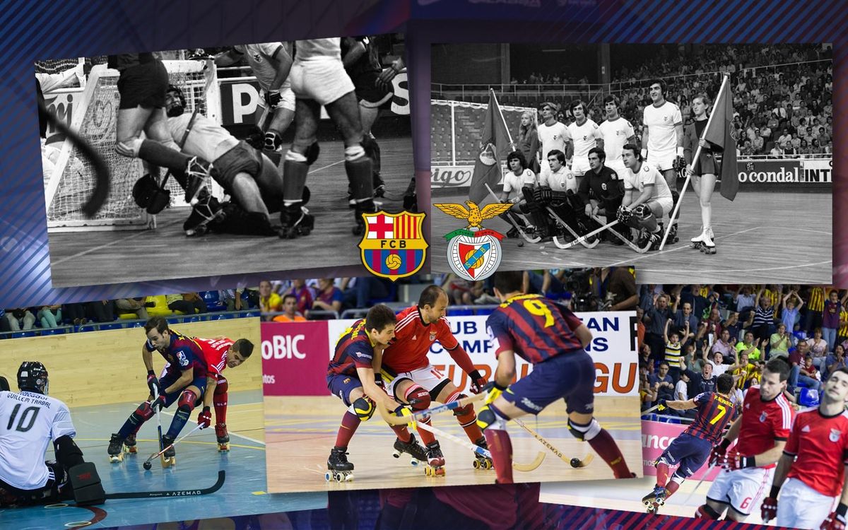 Las diez visitas del Benfica al Palau Blaugrana