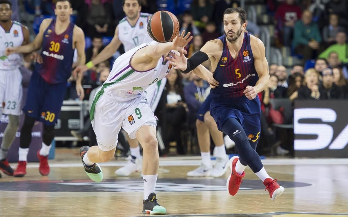 Barça Lassa - Unicaja Màlaga: Nova prova en vuit dies frenètics
