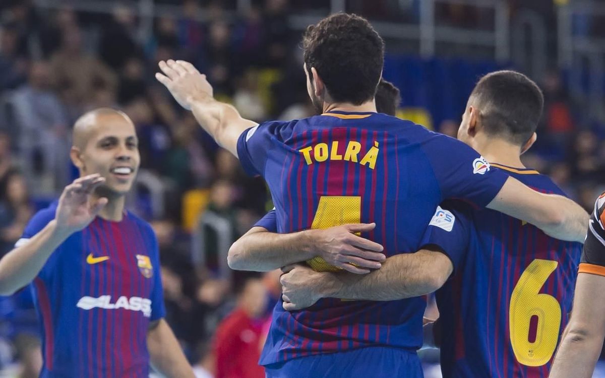 FC Barcelona Lassa - Aspil Vidal Ribera Navarra: An intense victory (6-1)