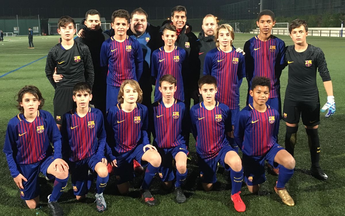 El Infantil B defiende el título en LaLiga Promises